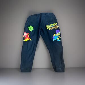 Simpson Youth 2xl Black Joggers With Patch Details